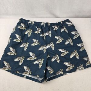 Environmental Artwear Men's Fish Print Shorts - Size‎ Med BS58